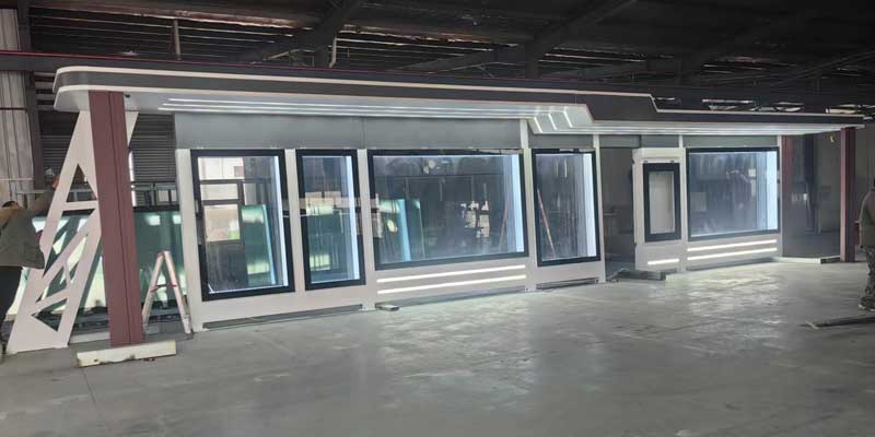 候车亭生产安装全流程解析